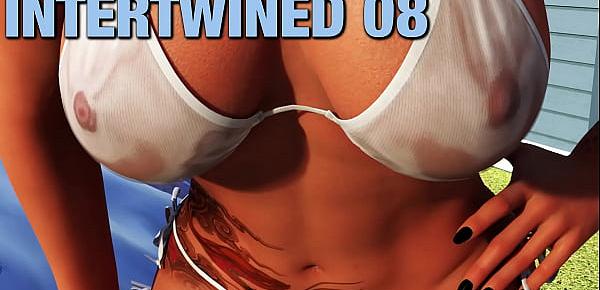  INTERTWINED 08 • Pool fun with two MILFS